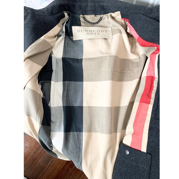 Mens Burberry Brit Wool Jacket - Picture 13 of 14